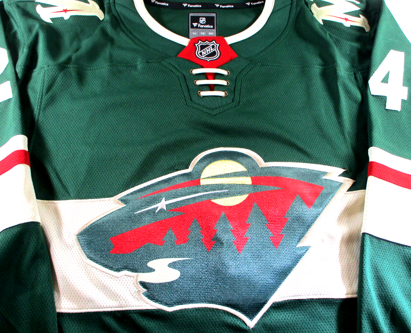 Matt Dumba / Autographed Minnesota Wild Fanatics NHL Hockey Jersey / C.O.A.