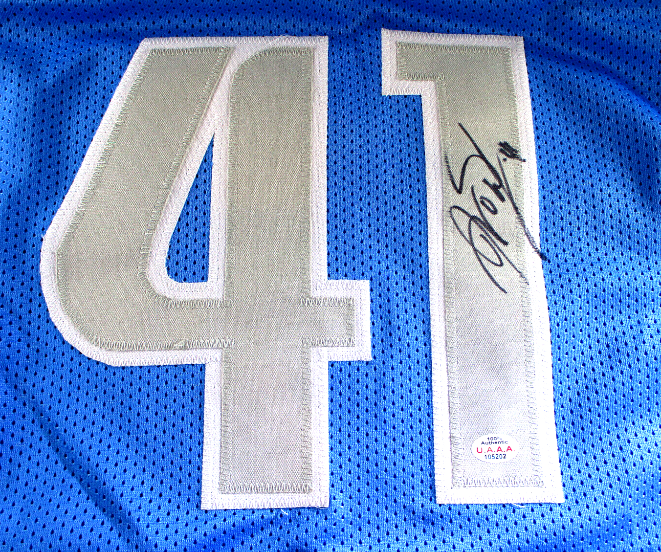 Dirk Nowitzki / Autographed Dallas Mavericks Custom Basketball Jersey / C.O.A.