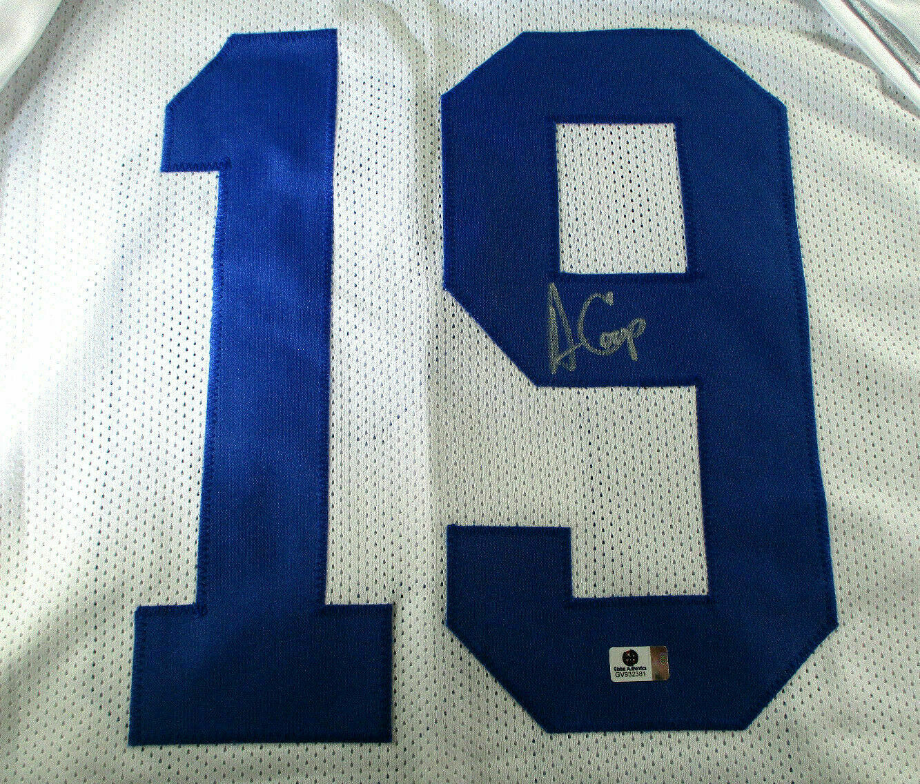 Amari Cooper / Autographed Dallas Cowboys White Custom Football Jersey / COA