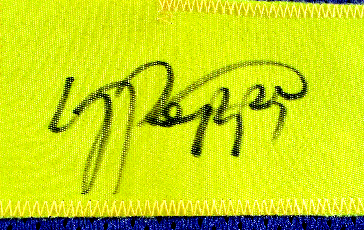 Jabrill Peppers / Autographed Michigan Wolverines Custom Football Jersey / JSA