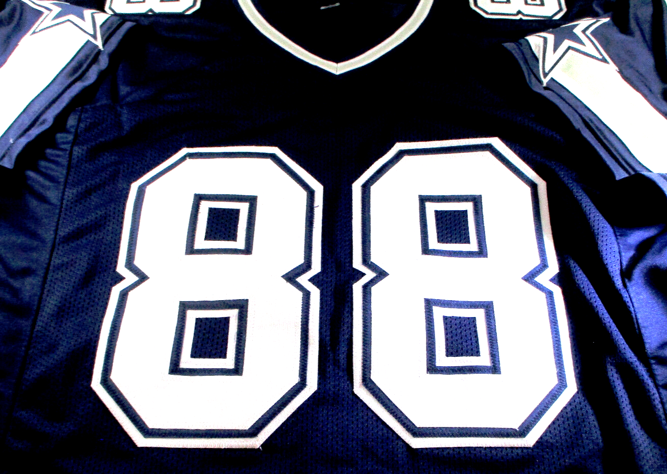 Ceedee Lamb Autographed Dallas Cowboys Blue Custom Football Jersey / C.O.A.