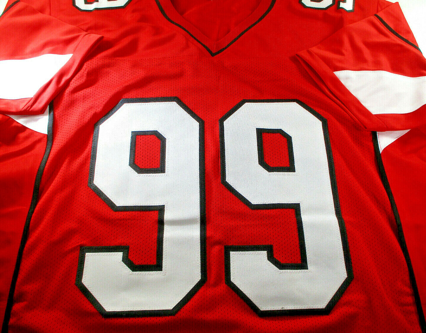 J.J.Watt / Autographed Arizona Cardinals Red Custom Football Jersey / COA