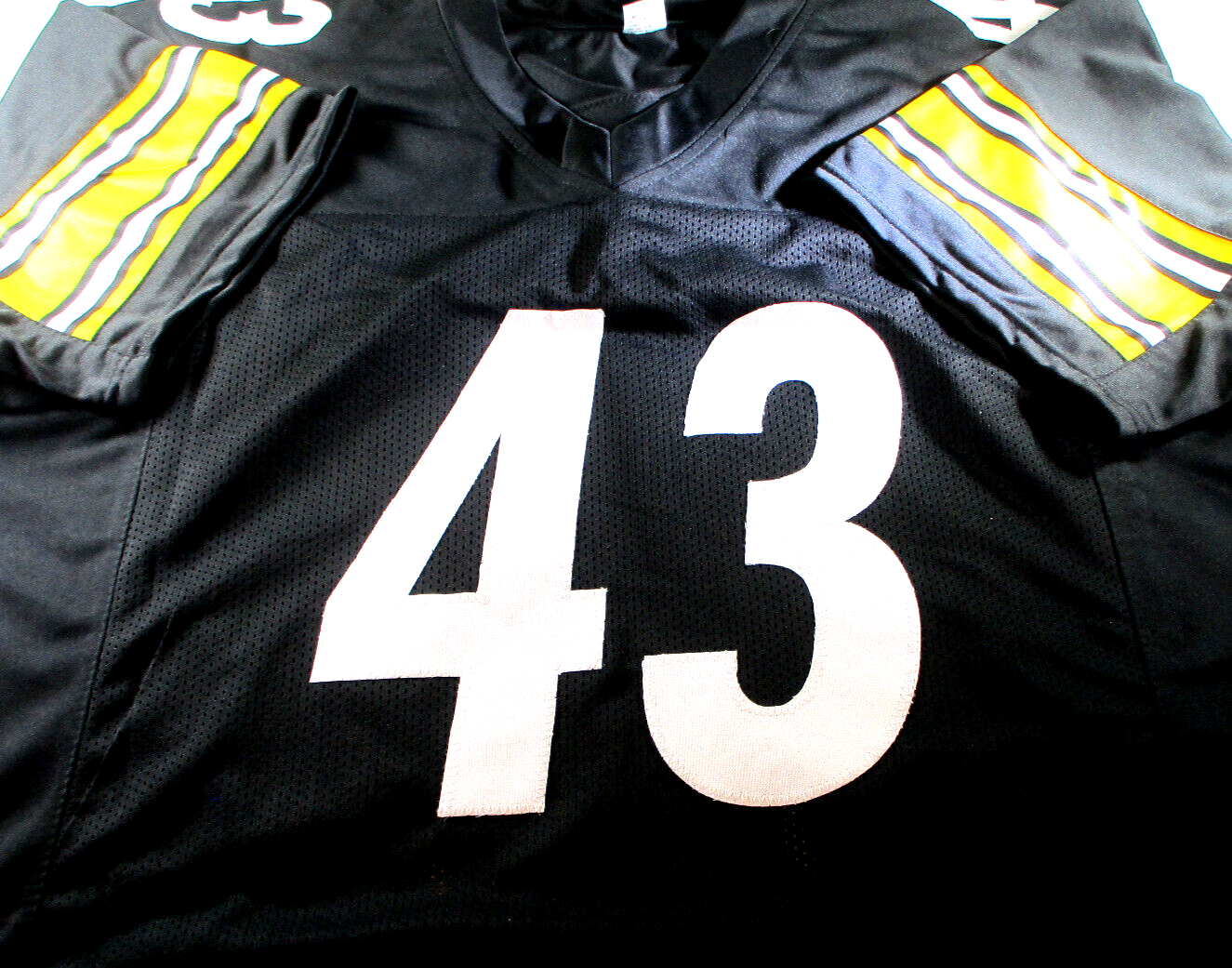 Troy Polamalu / Autographed Pittsburgh Steelers Custom Football Jersey / COA