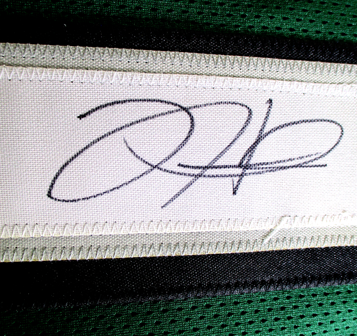 Jalen Hurts / Autographed Philadelphia Eagles Green Custom Football Jersey / JSA