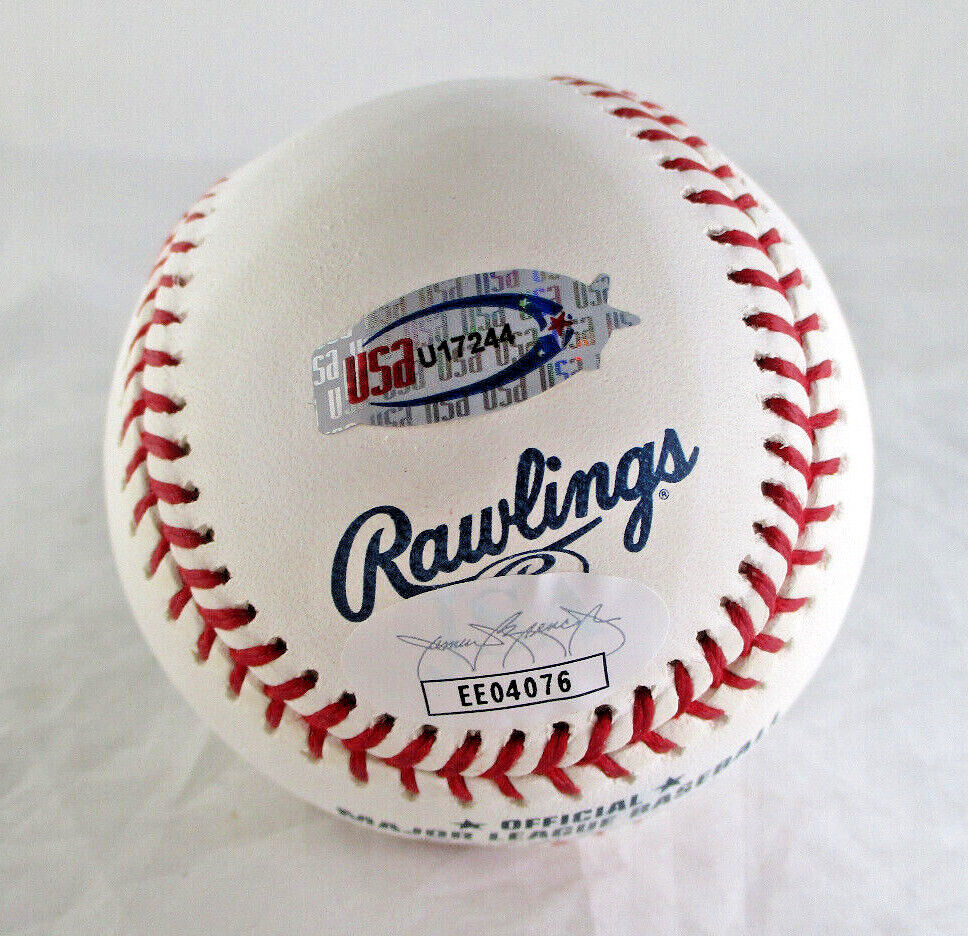Salvador Perez / Autographed K.C. Royals 50th Anniversary OML Baseball / JSA