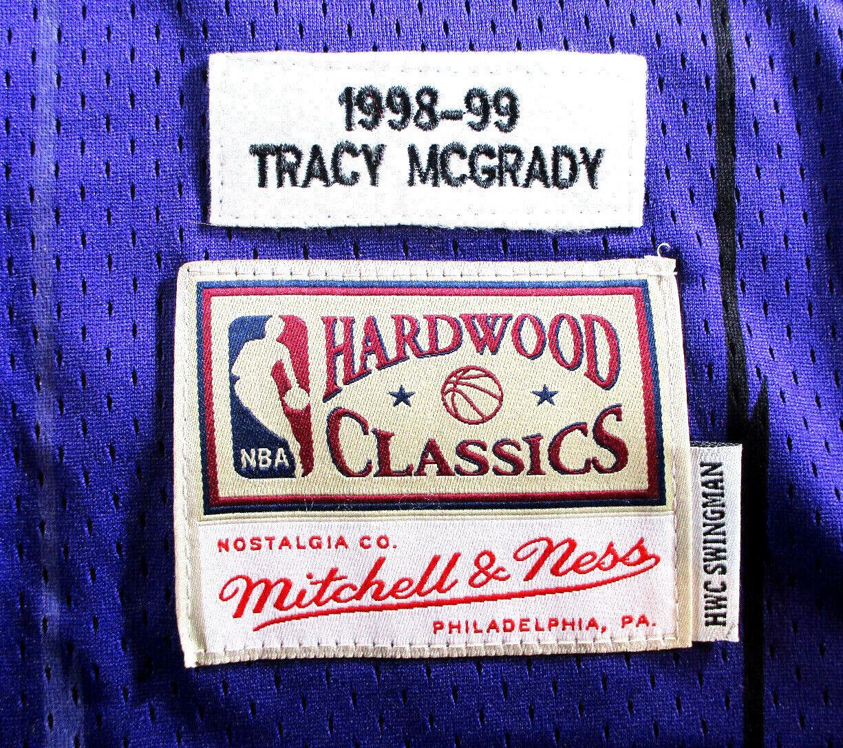 Tracy Mcgrady / Autographed Toronto Raptors Pro Style Throwback Jersey / COA