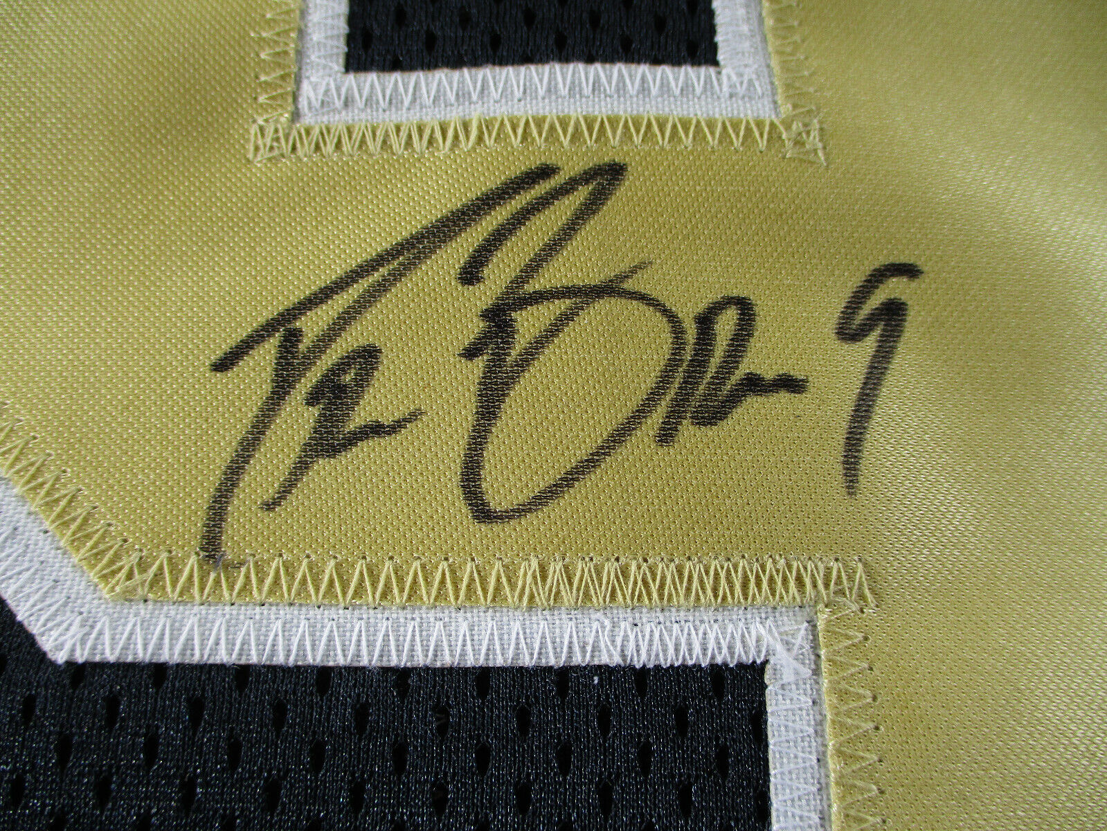 Drew Brees / Autographed New Orleans Saints Black Custom Football Jersey / JSA