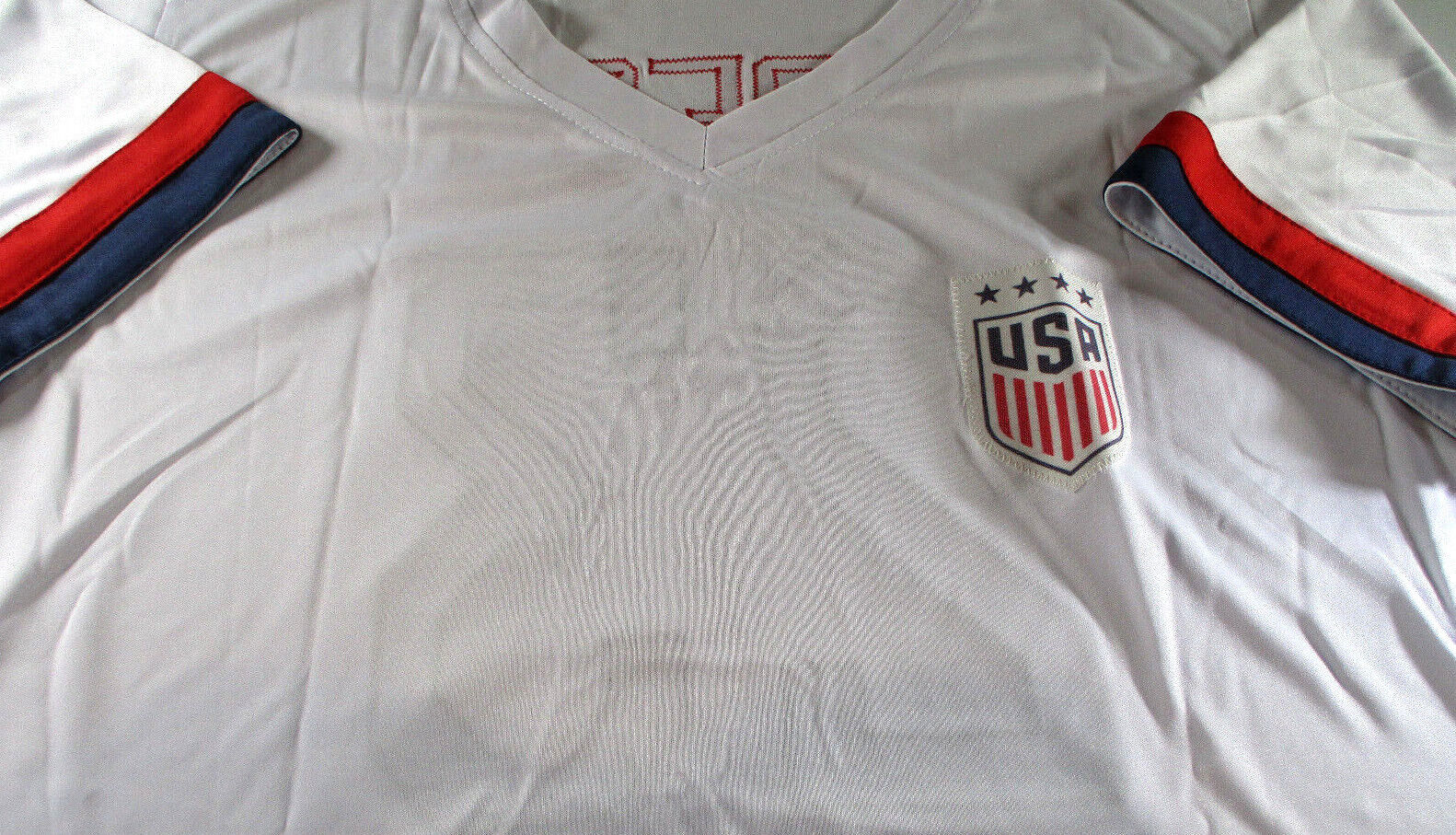 Christen Press / Autographed U.S.W.N.T. White Custom Soccer Jersey / RSA Holo