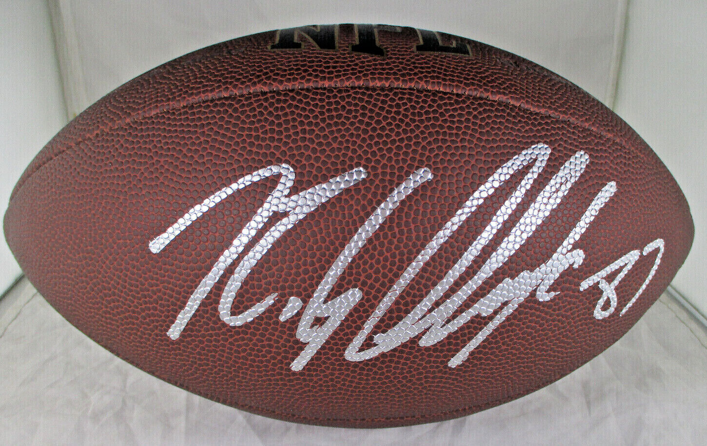 Rob Gronkowski / Autographed Full Size Wilson Brand Nfl Gold Logo Football / COA