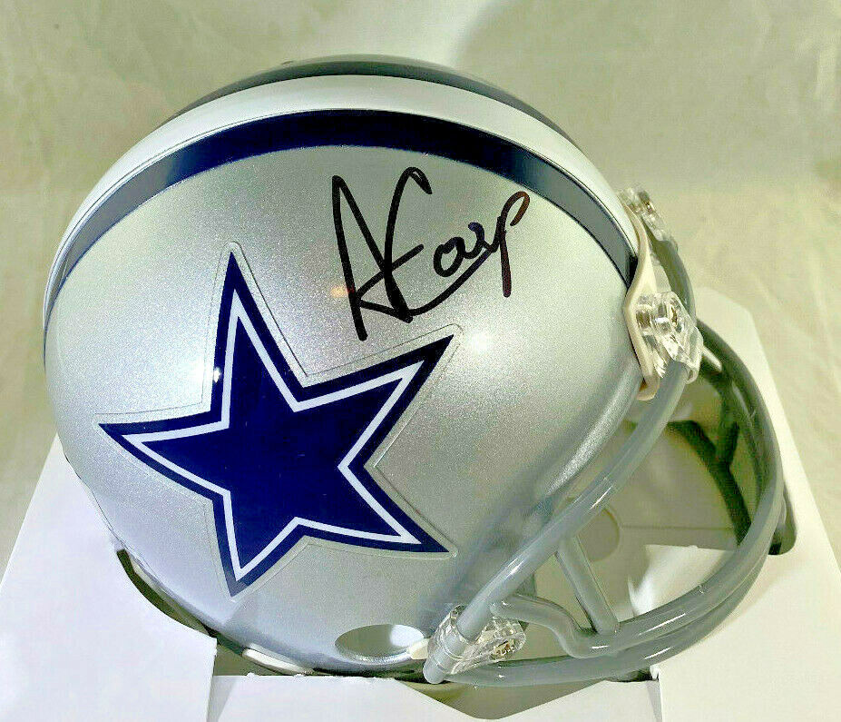 Amari Cooper / Autographed Dallas Cowboys Logo Riddell Mini Helmet / COA