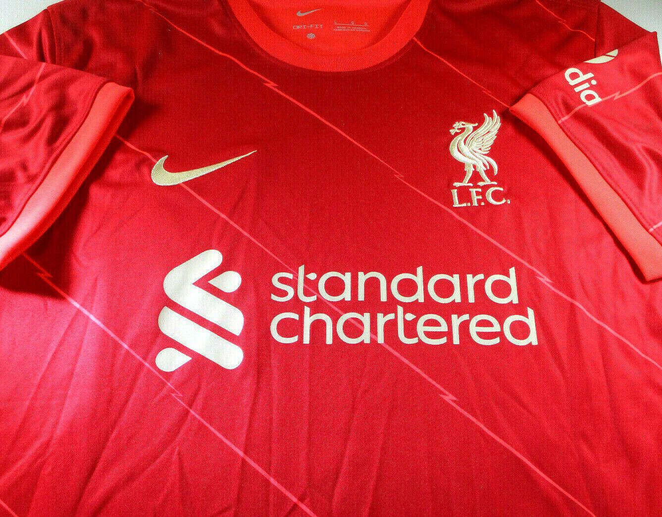 Diogo Jota / Autographed Liverpool F.C. Nike Dri-Fit Red Soccer Jersey / Beckett