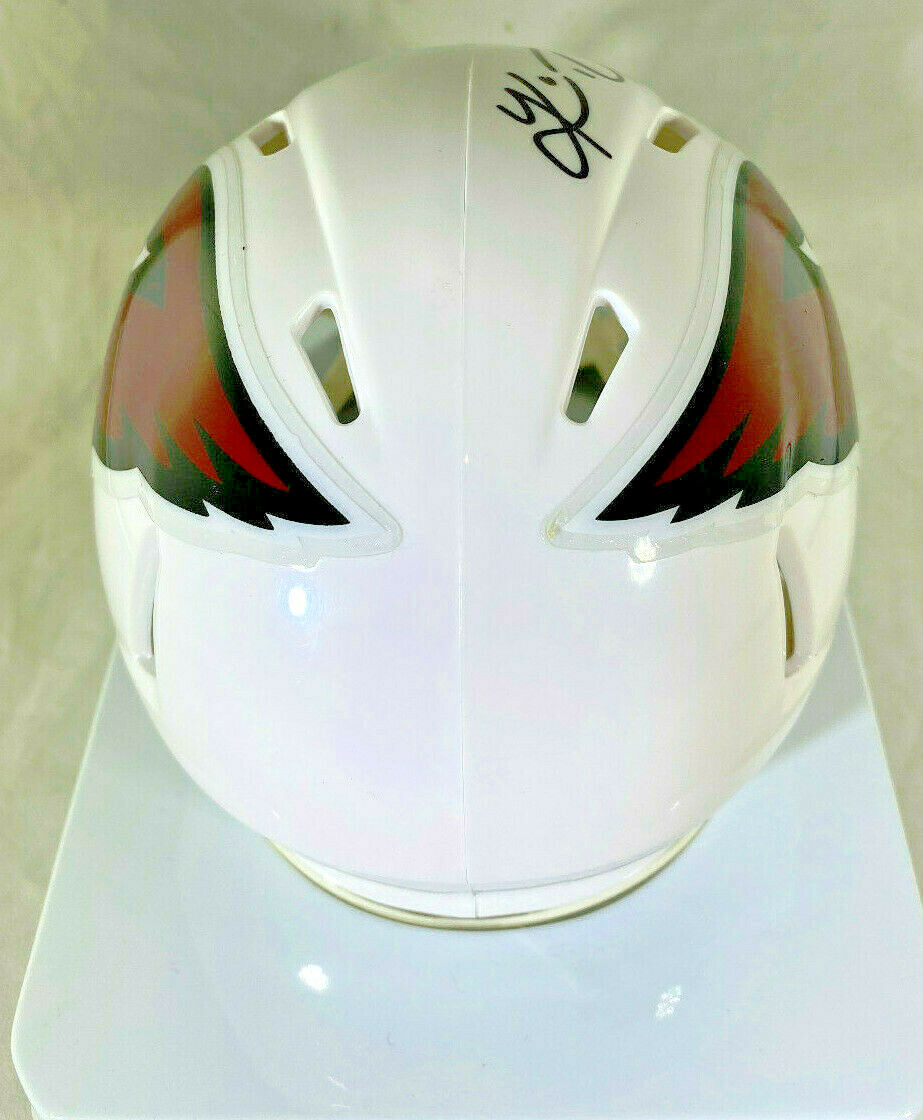 Kyler Murray / Autographed Arizona Cardinals Logo Riddell Mini Helmet / COA