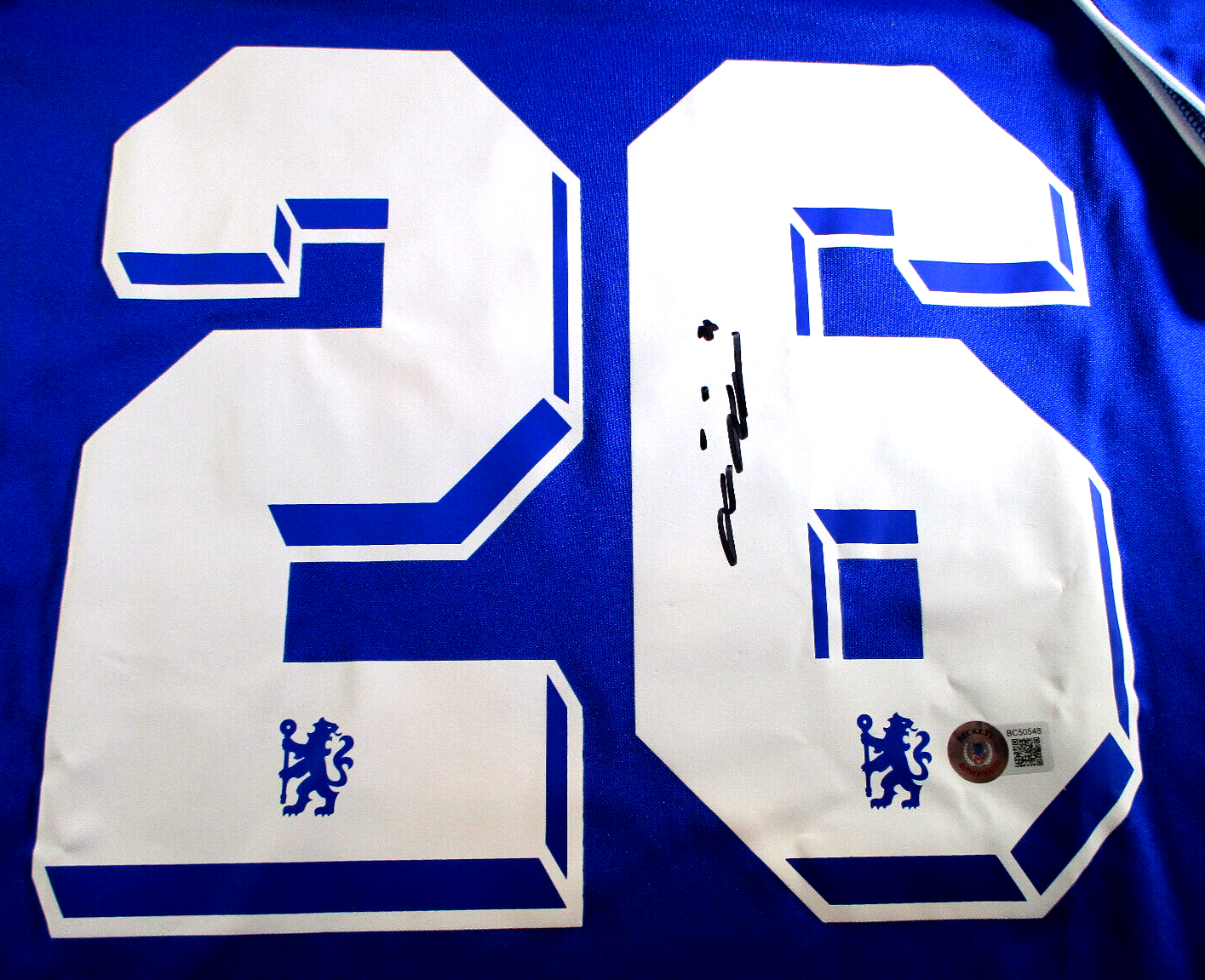 John Terry / Autographed Chelsea F.C. Blue Pro Style Soccer Jersey / Beckett