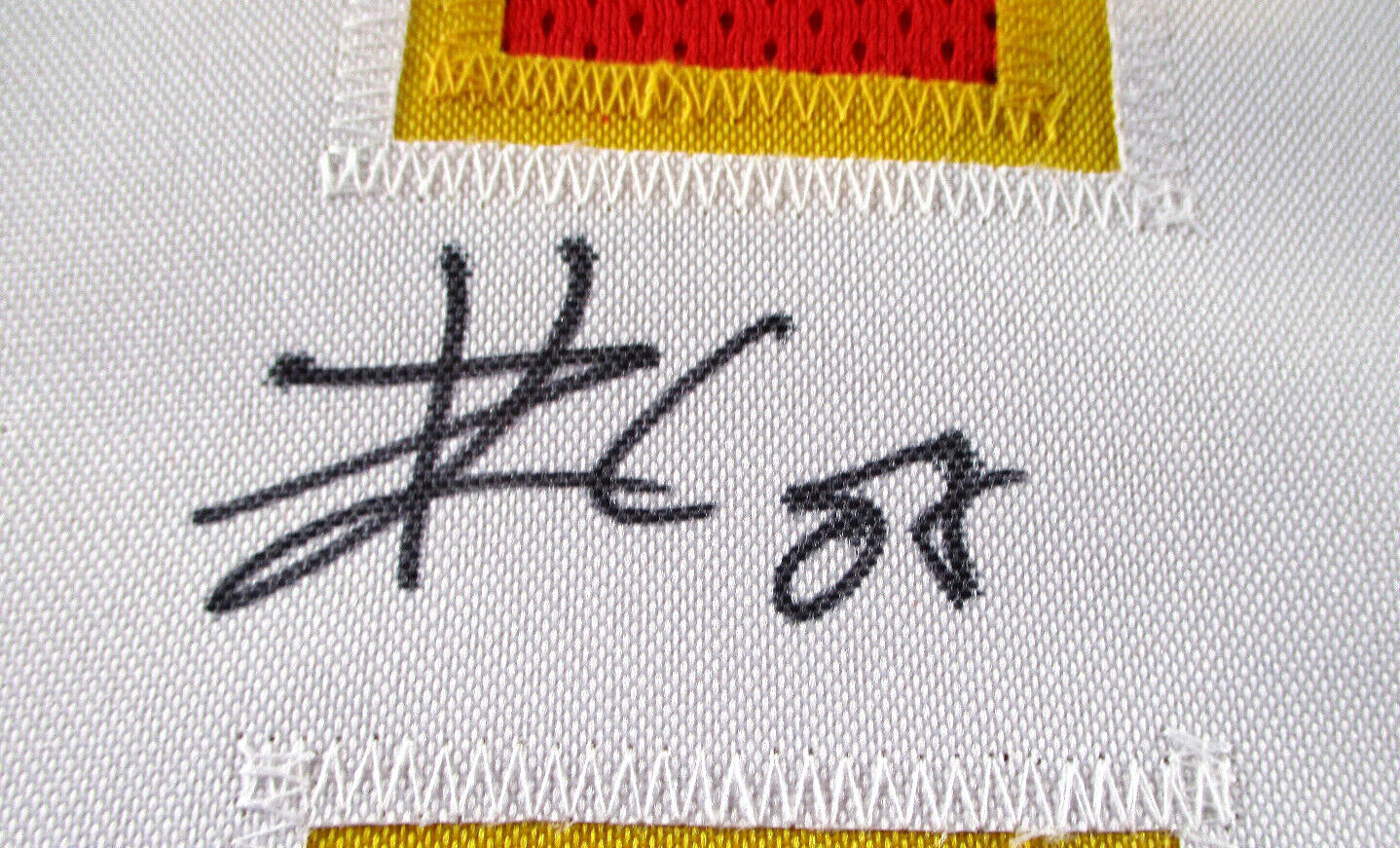 Travis Kelce / Autographed Kansas City Chiefs Red Custom Football Jersey / COA