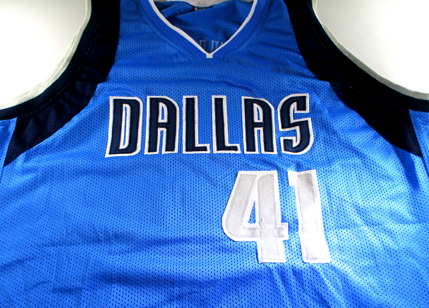 Dirk Nowitzki / Autographed Dallas Mavericks Custom Basketball Jersey / C.O.A.
