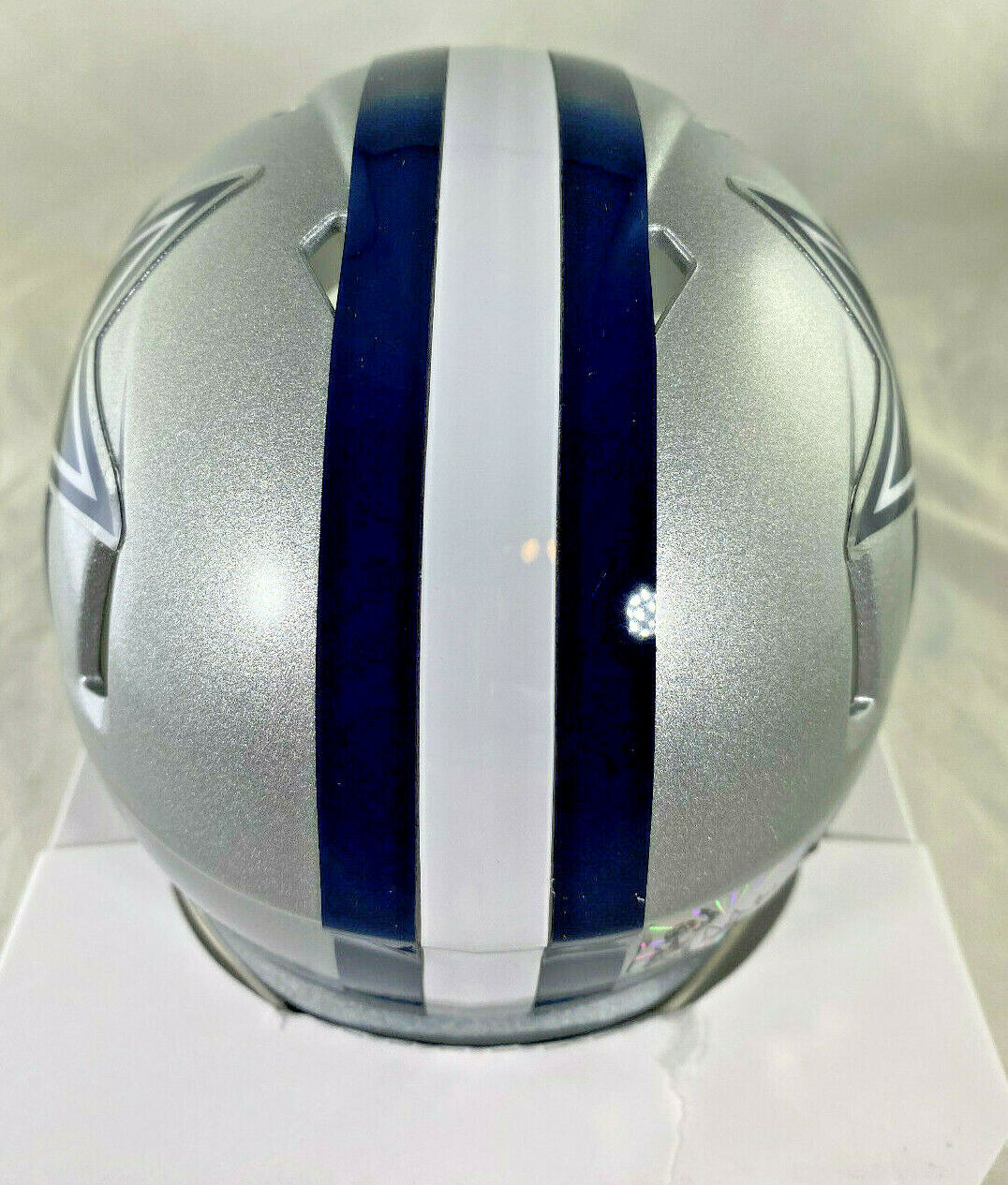 Dak Prescott / Autographed Dallas Cowboys Riddell Speed Mini Helmet / Dak Holo